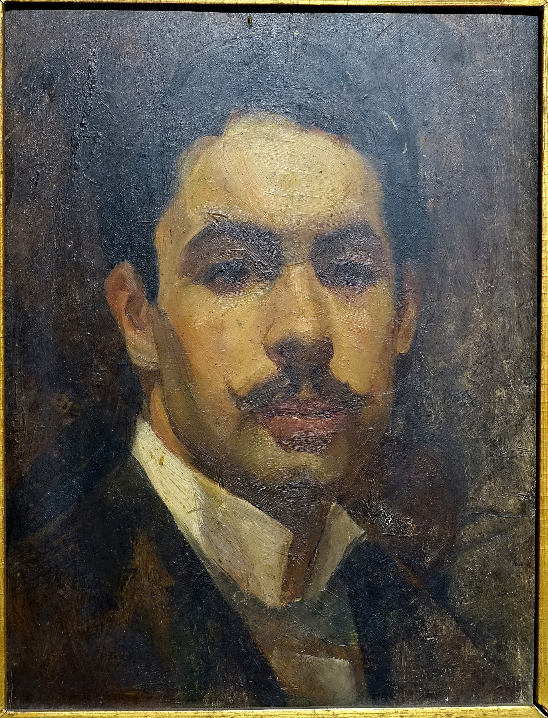 Imagem de referência de Autorretrato, descrito nos dados abertos como pintura de Adriano de Sousa Lopes