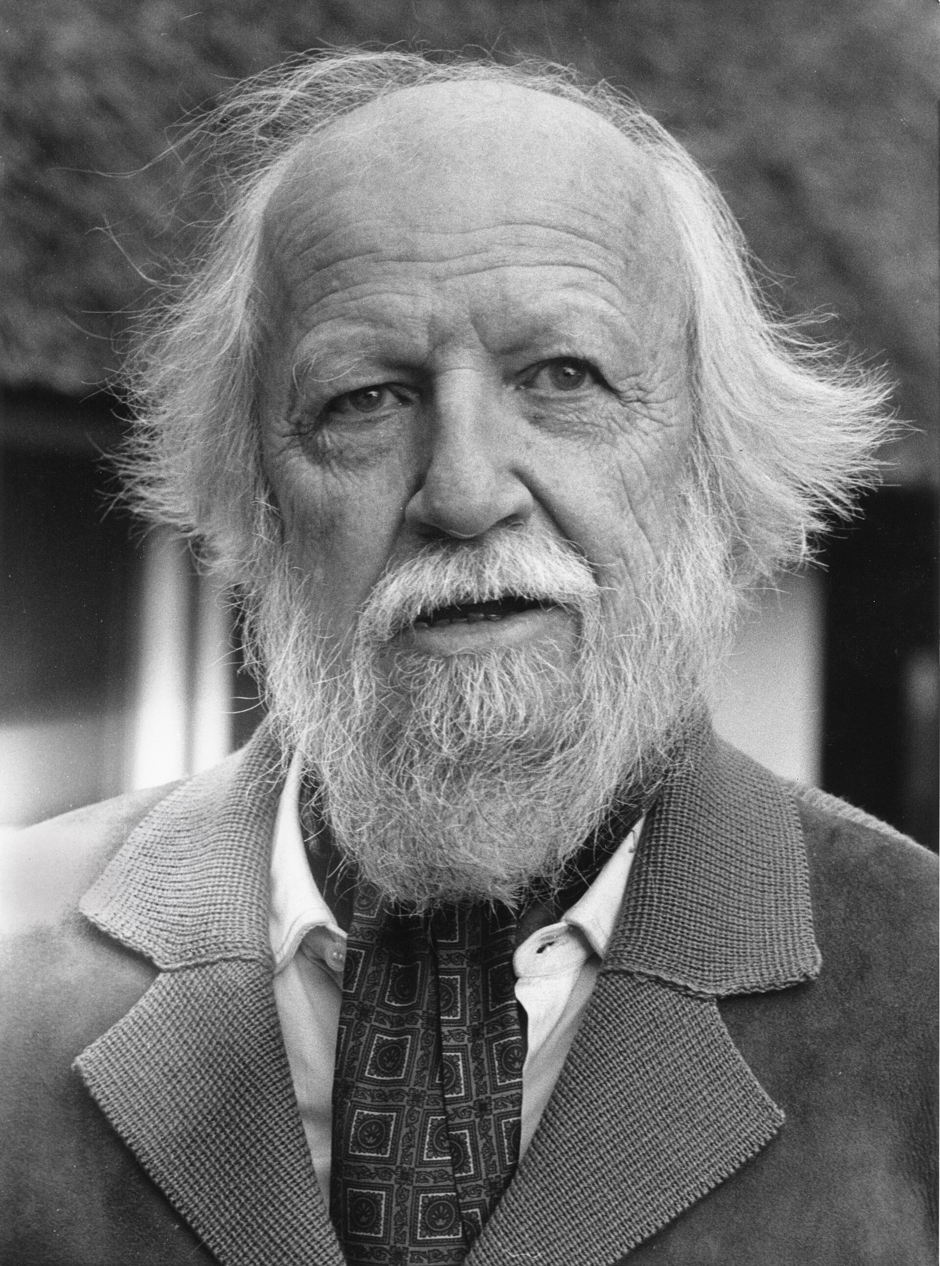 Imagem de referência relacionada a William Golding, item descrito como escritor de Reino Unido
