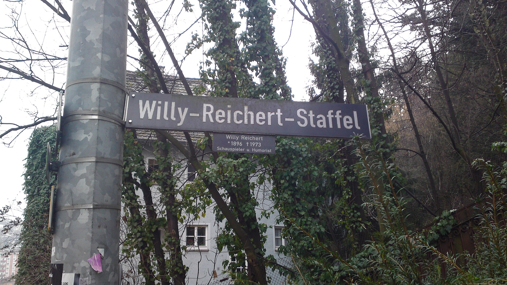 Imagem de referência de Willy Reichert, descrito nos dados abertos como comediante alemão