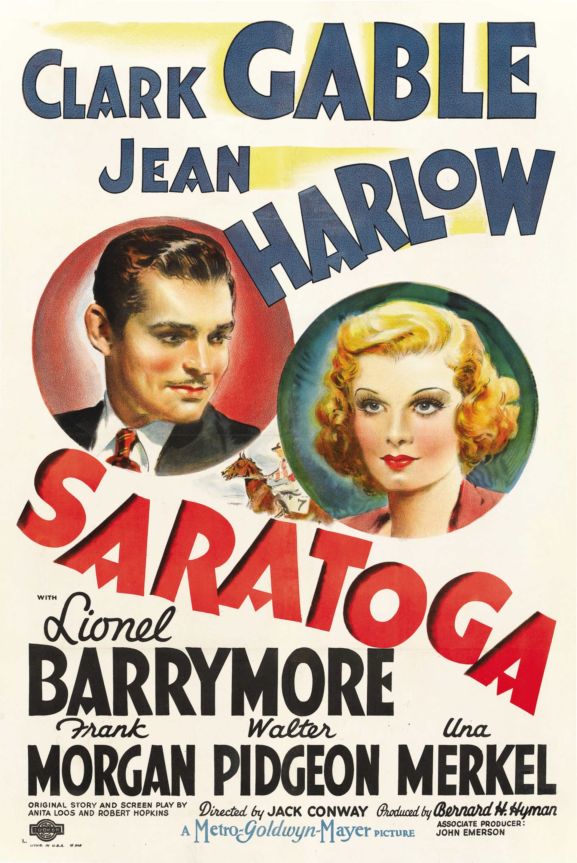 Imagem de referência de Saratoga, descrito nos dados abertos como filme de 1937 dirigido por Jack Conway