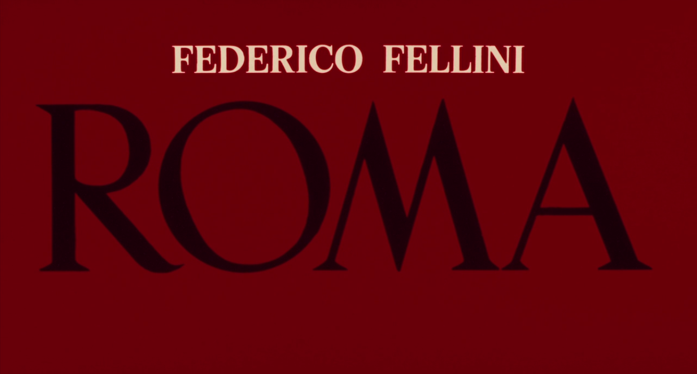 Imagem de referência de Roma, descrito nos dados abertos como filme de 1972 de Federico Fellini