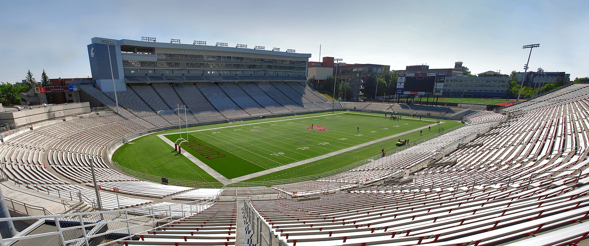 Imagem de referência de Martin Stadium, descrito nos dados abertos como estádio em Pullman, Estados Unidos