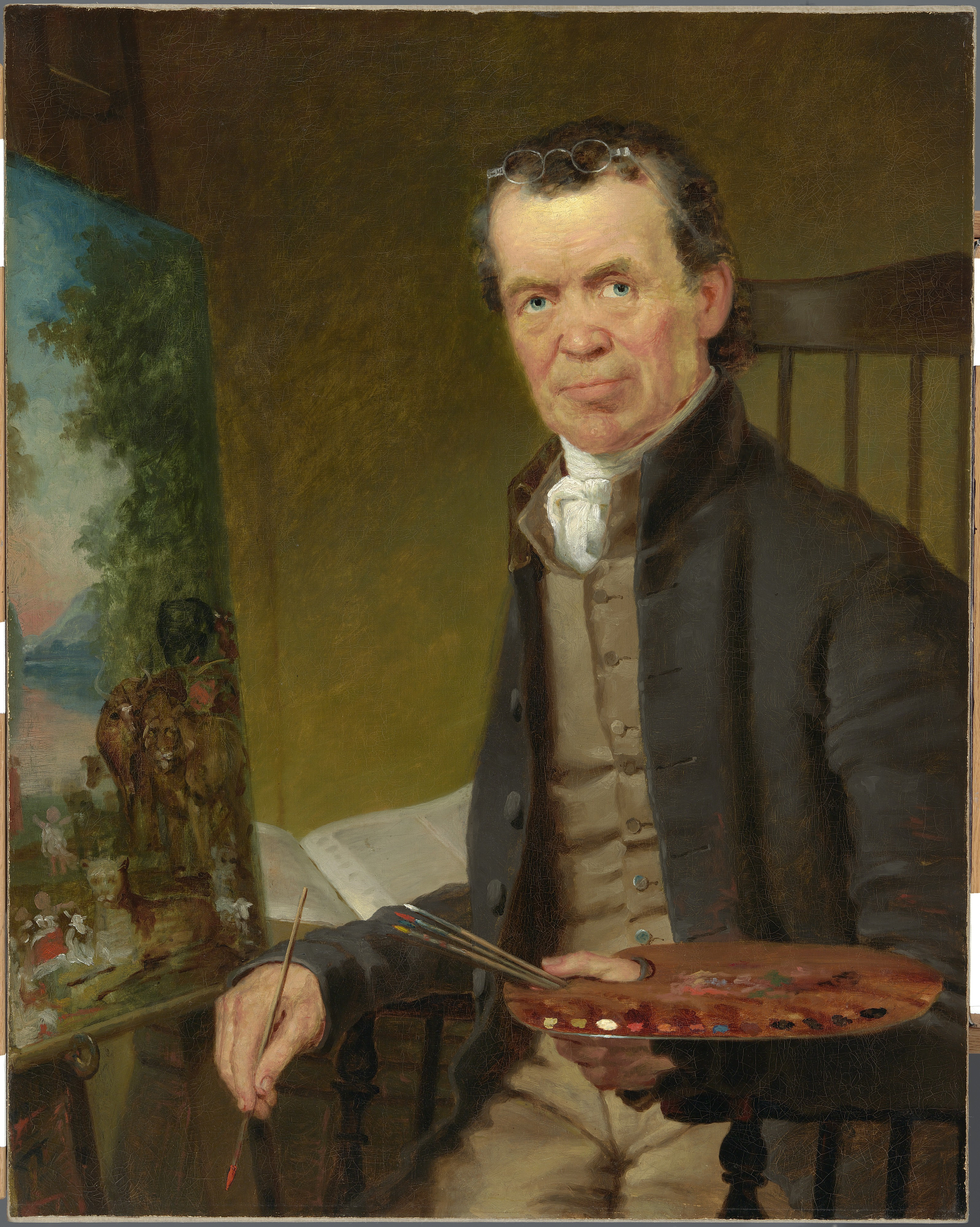 Imagem de referência de Edward Hicks, descrito nos dados abertos como pintor norte-americano