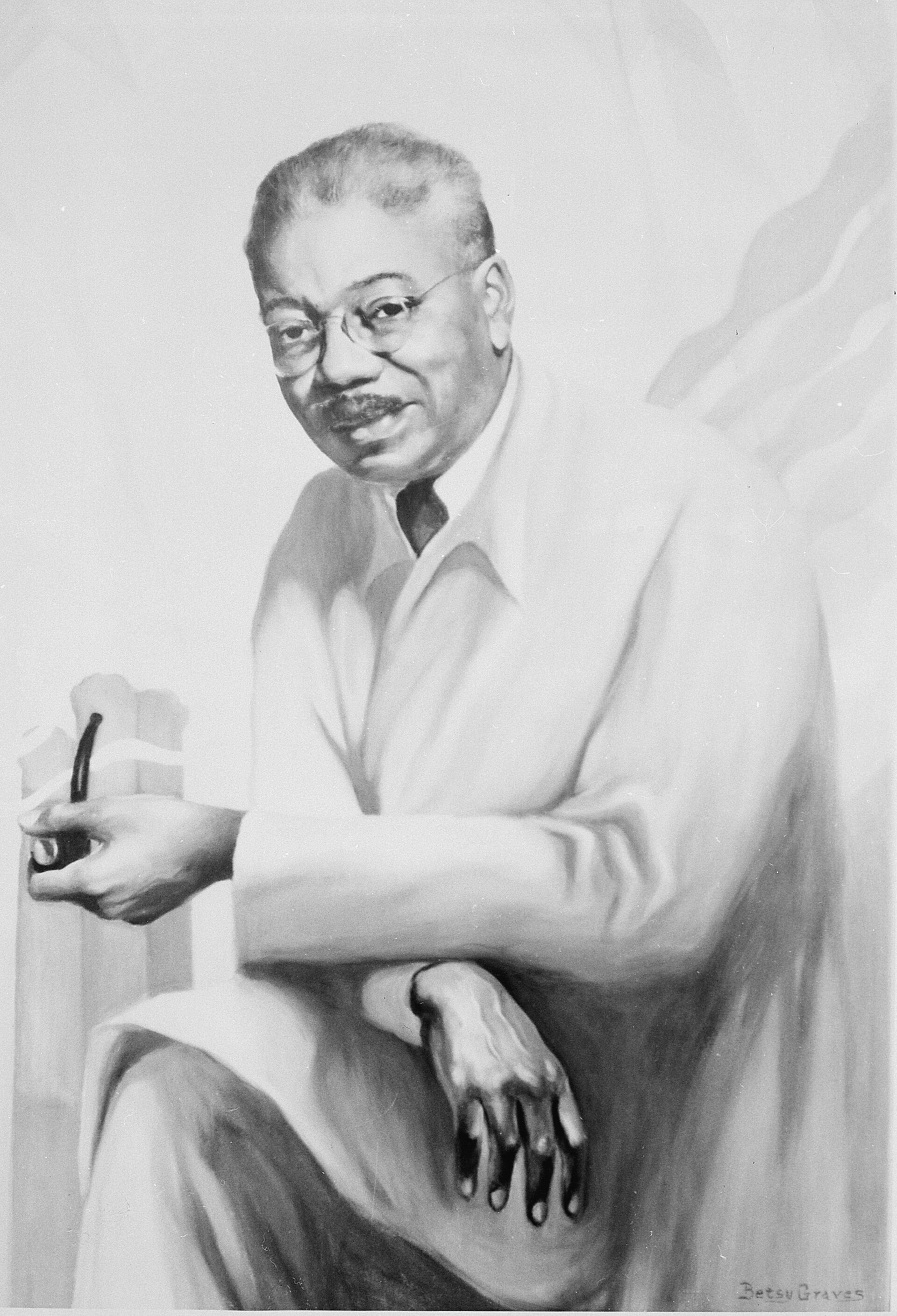 Imagem de referência de Aaron Douglas, descrito nos dados abertos como pintor norte-americano