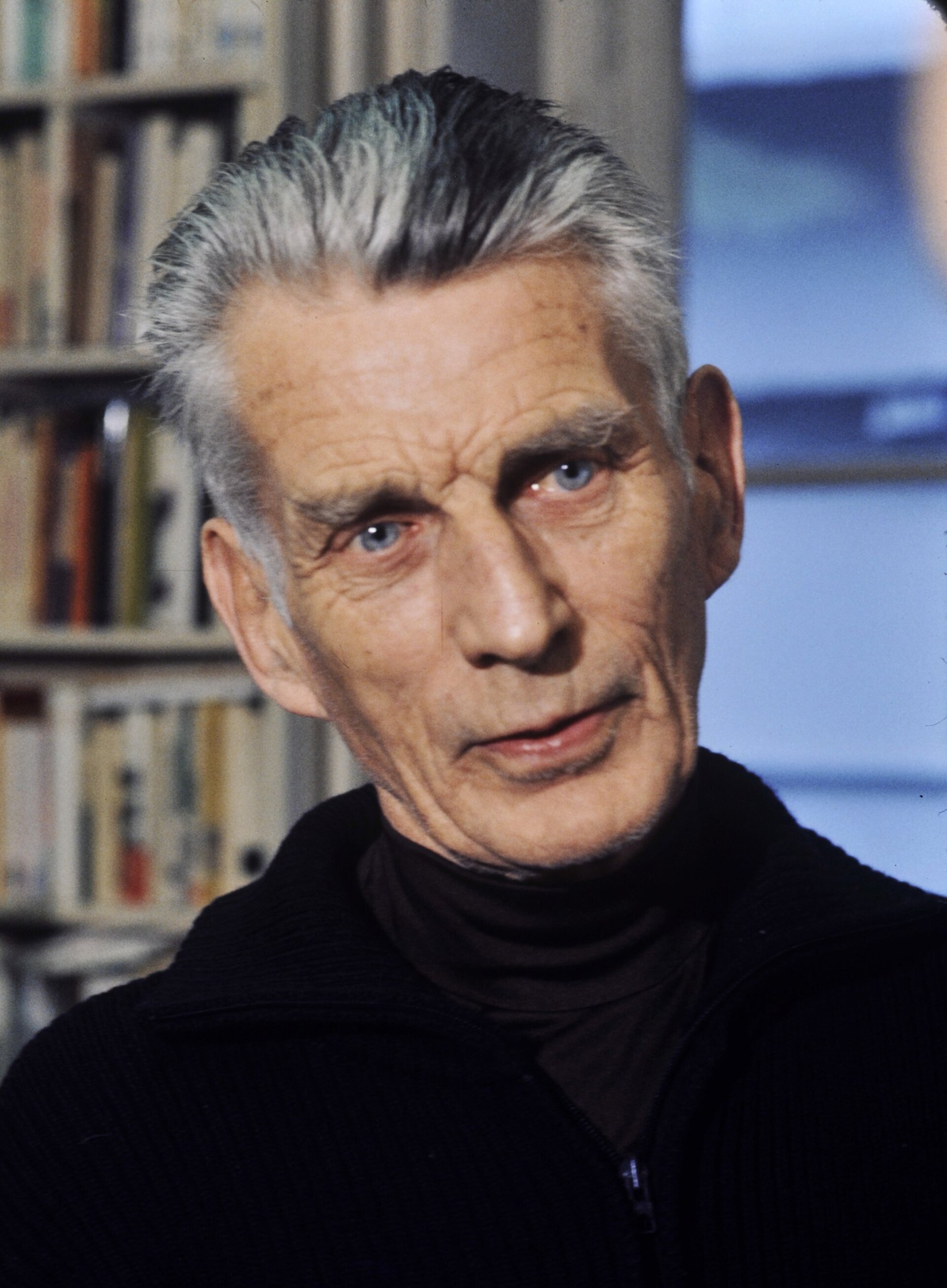 Imagem de referência de Samuel Beckett, descrito nos dados abertos como escritor de República da Irlanda