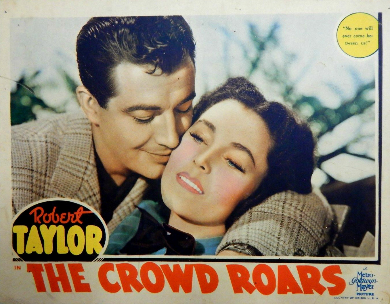 Imagem de referência de The Crowd Roars, descrito nos dados abertos como filme de 1938 dirigido por Richard Thorpe