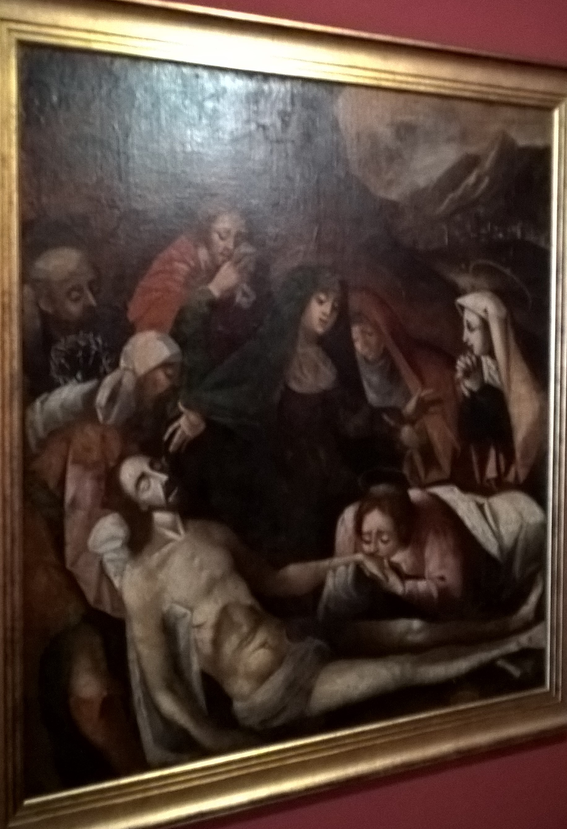 Imagem de referência de Lamentação sobre Cristo Morto (MASF), descrito nos dados abertos como de pintor desconhecido