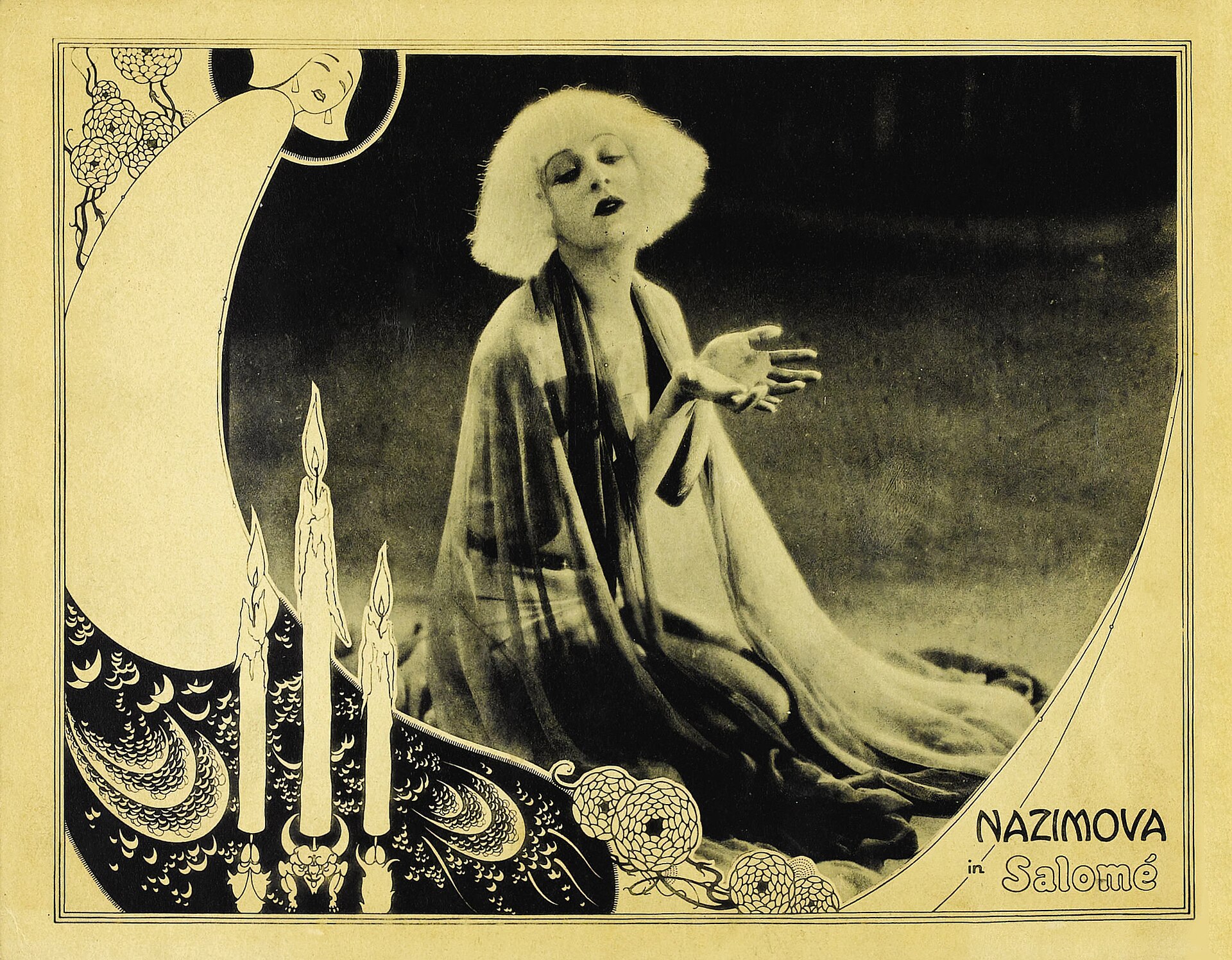 Imagem de referência de Salomé, descrito nos dados abertos como filme de 1923 dirigido por Charles Bryant