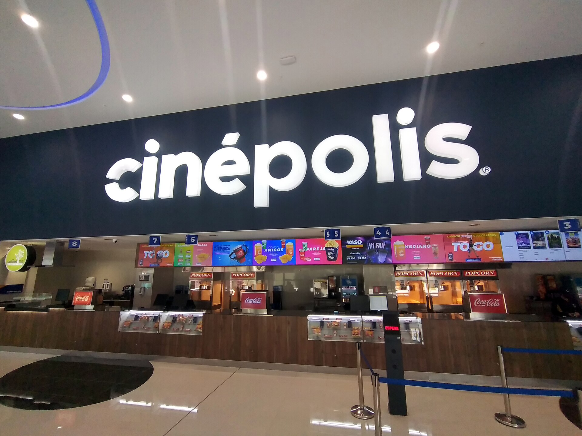 Imagem de referência de Cinépolis Chile, descrito nos dados abertos como rede de cinemas do Chile