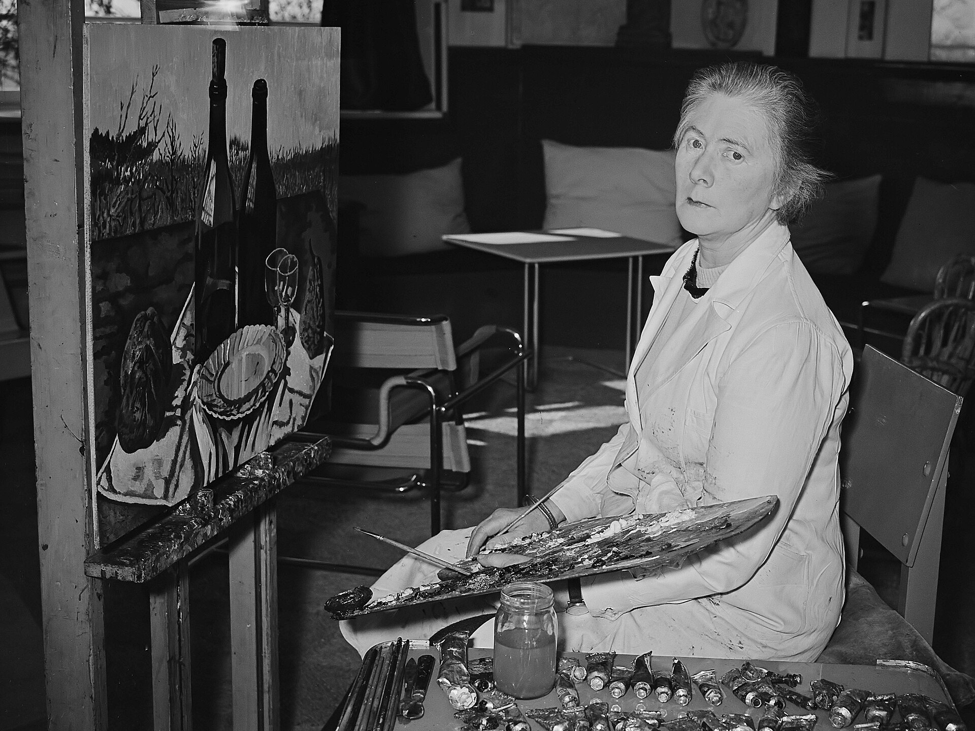 Imagem de referência de Charley Toorop, descrito nos dados abertos como pintora neerlandesa