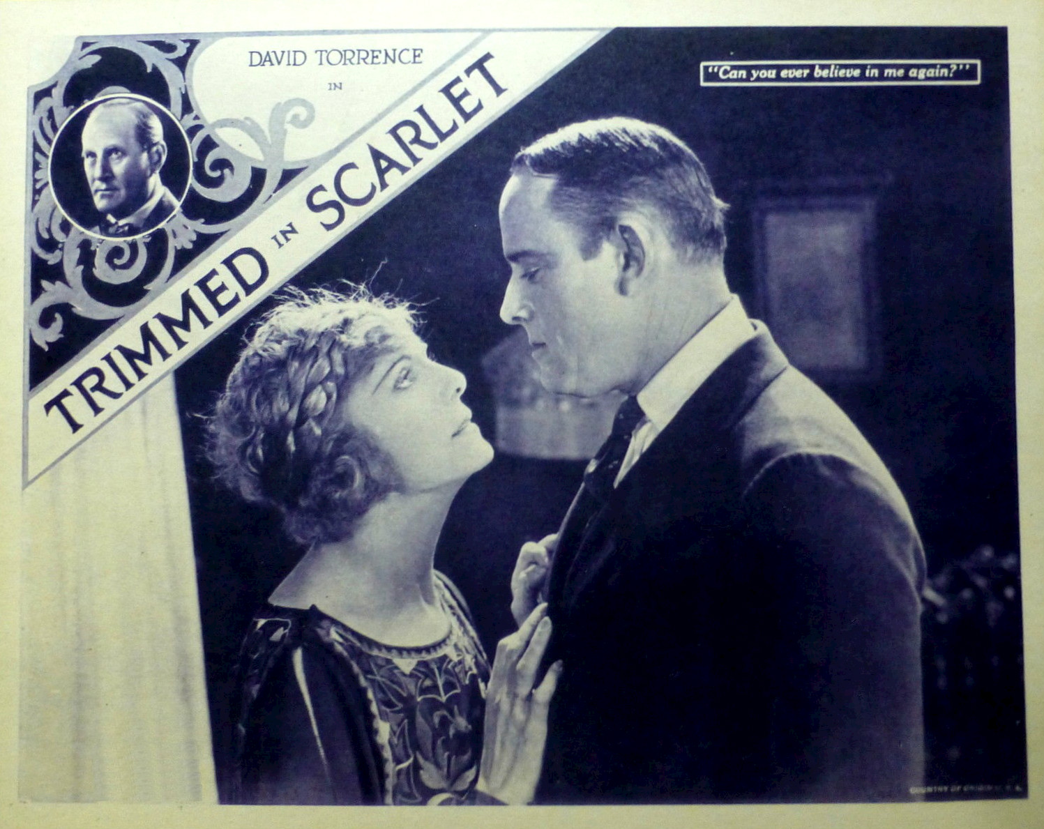 Imagem de referência relacionada a Trimmed in Scarlet, item descrito como filme de 1923 dirigido por Jack Conway