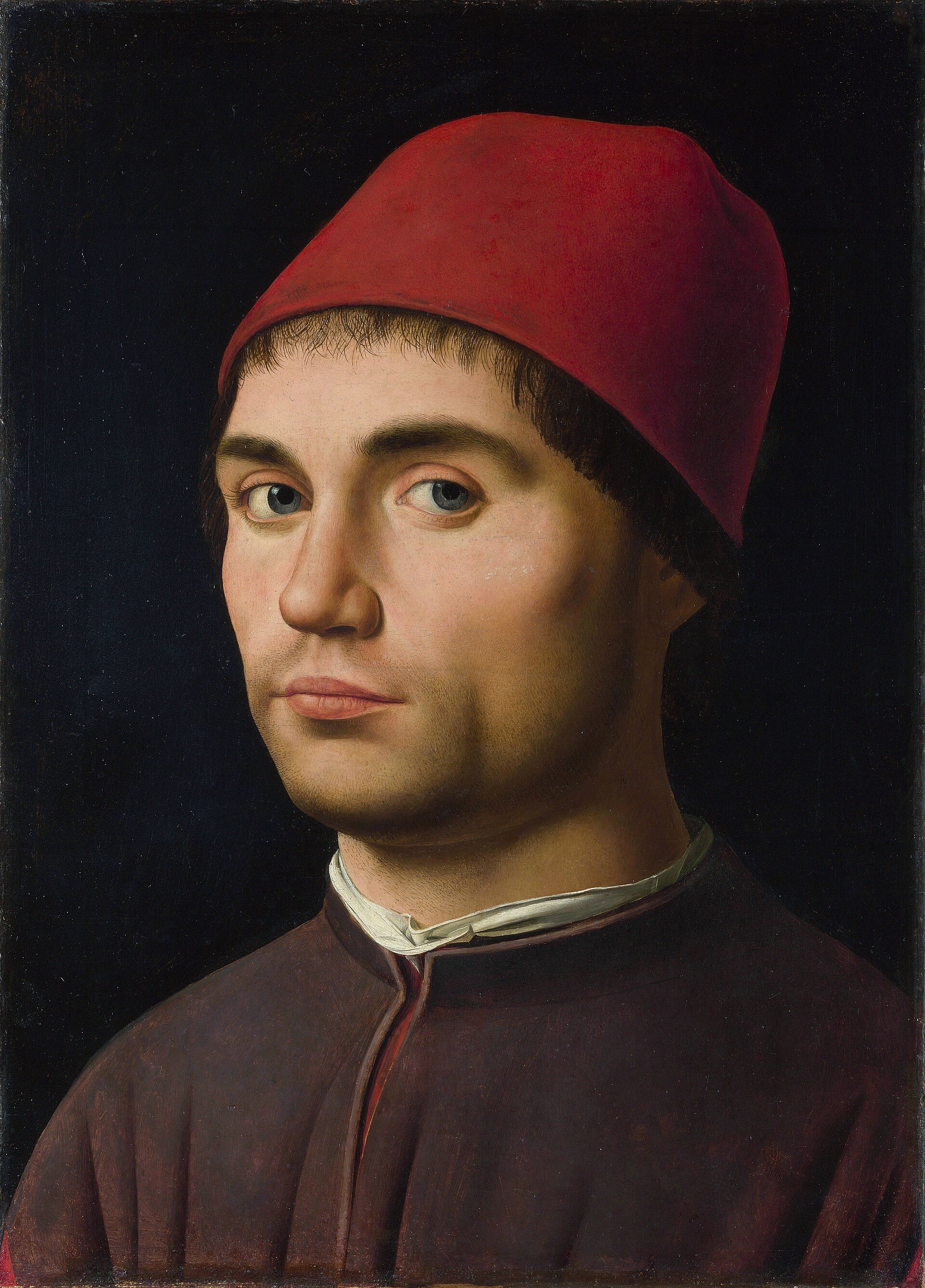 Imagem de referência de Retrato de um homem, descrito nos dados abertos como pintura de Willem Willemsz. van der Vliet