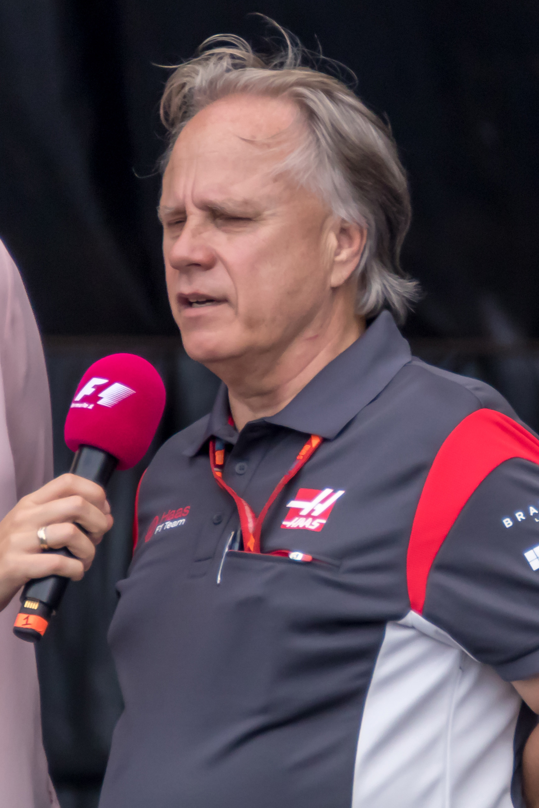 Imagem de referência de Gene Haas, descrito nos dados abertos como empresário e engenheiro norte-americano