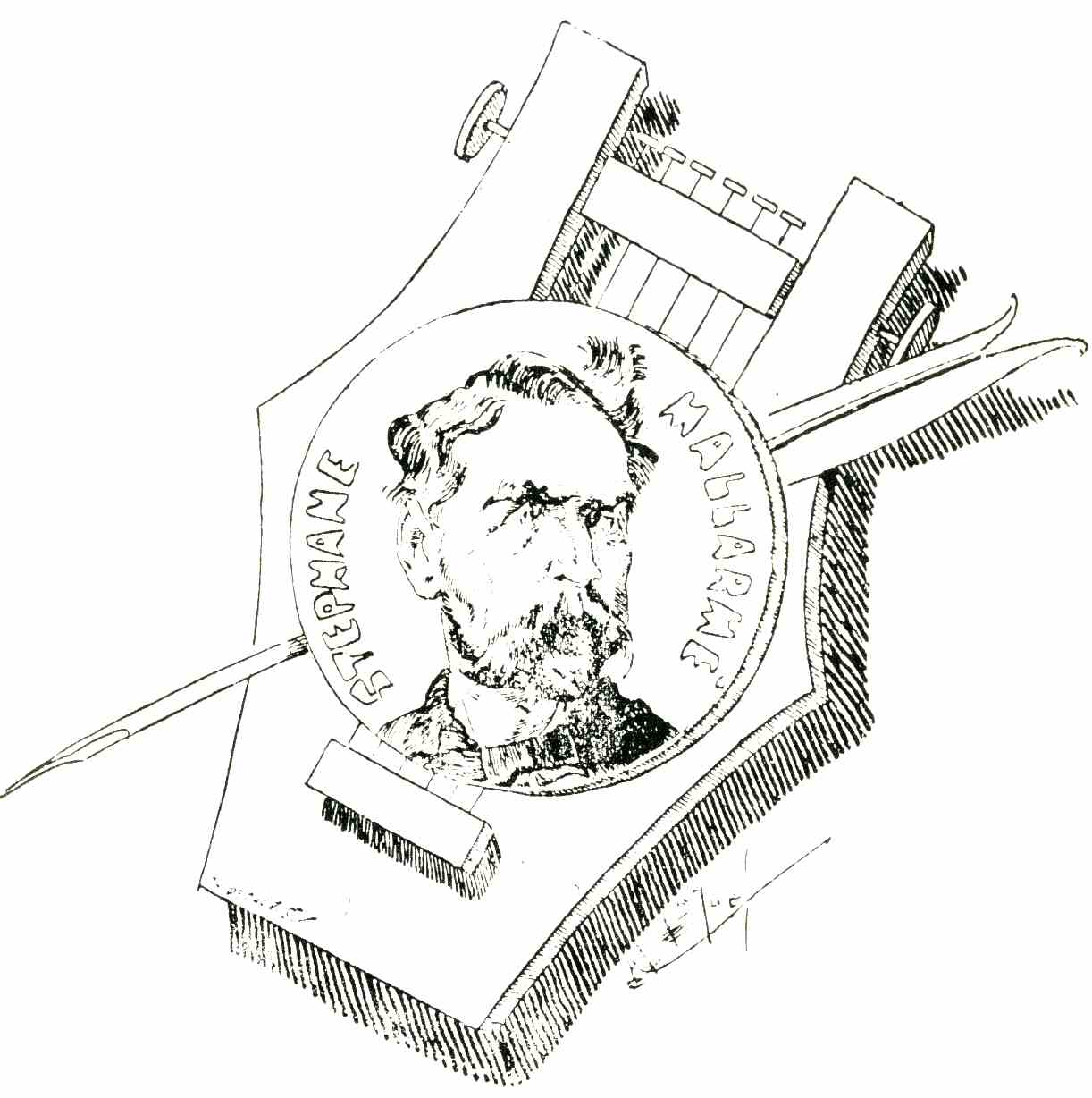 Imagem de referência de Stéphane Mallarmé, descrito nos dados abertos como poeta francês