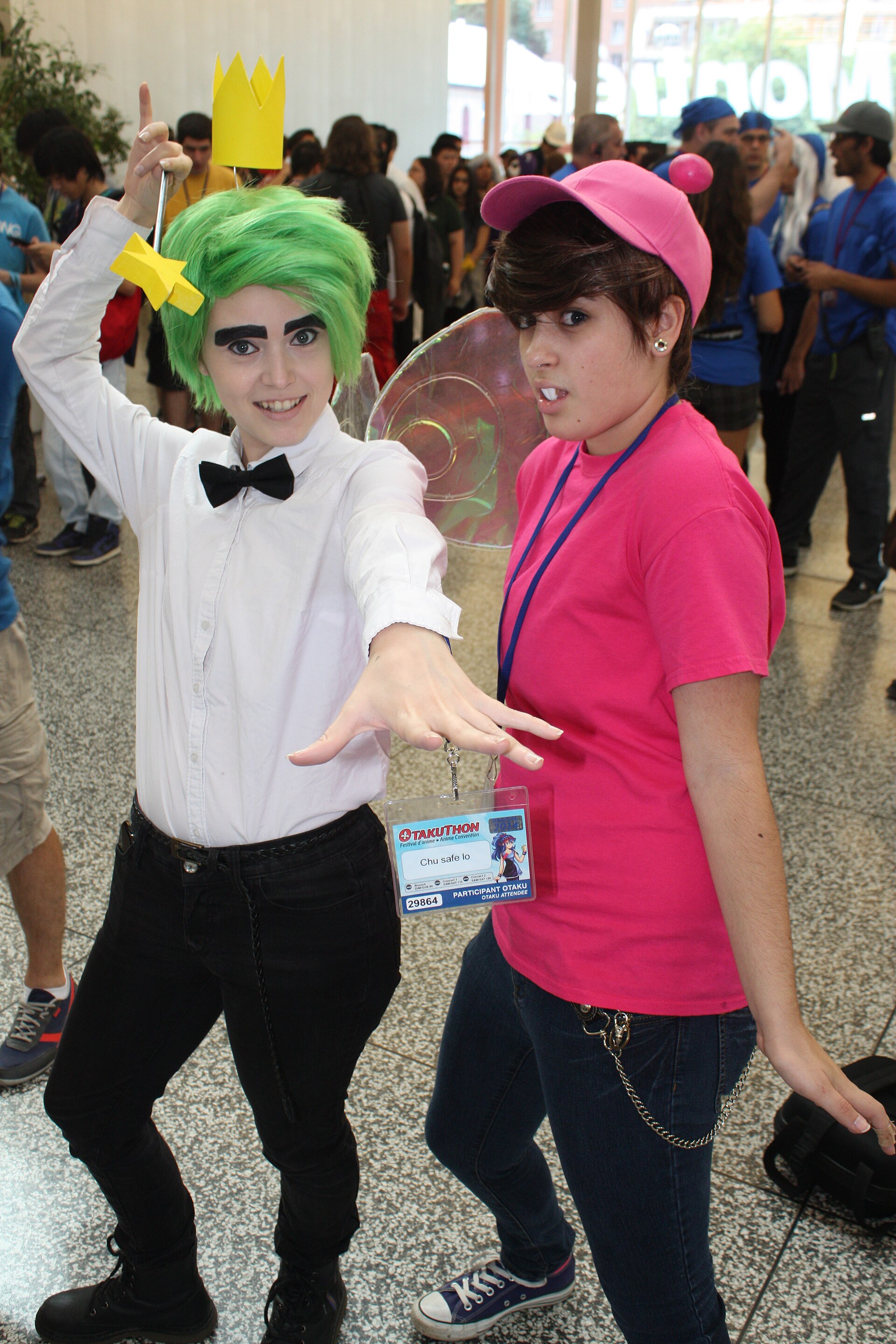 Imagem de referência de Timmy Turner, descrito nos dados abertos como personagem principal da série animado de Nickelodeon Padrinhos Mágicos