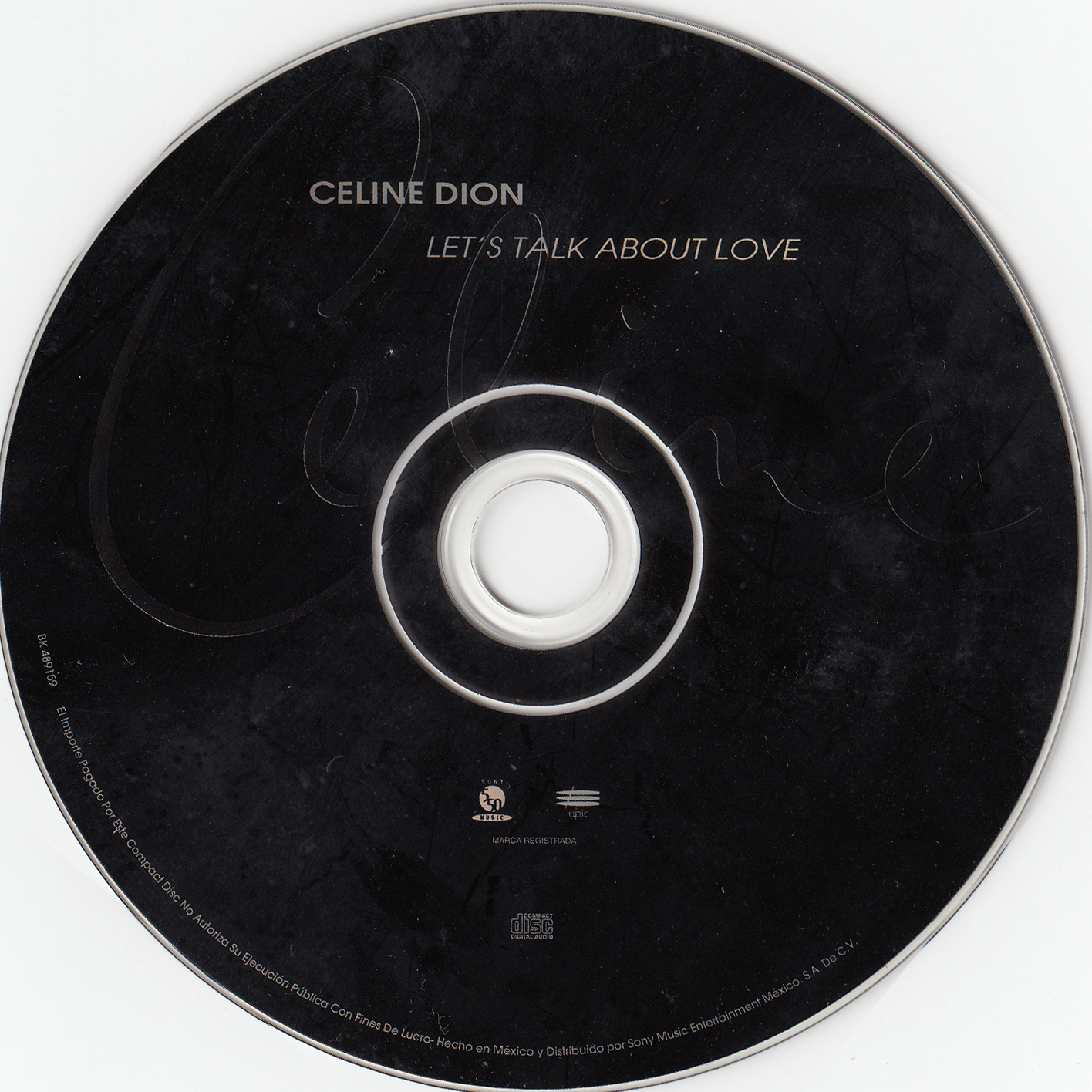 Imagem de referência relacionada a Let's Talk About Love, item descrito como álbum de Céline Dion