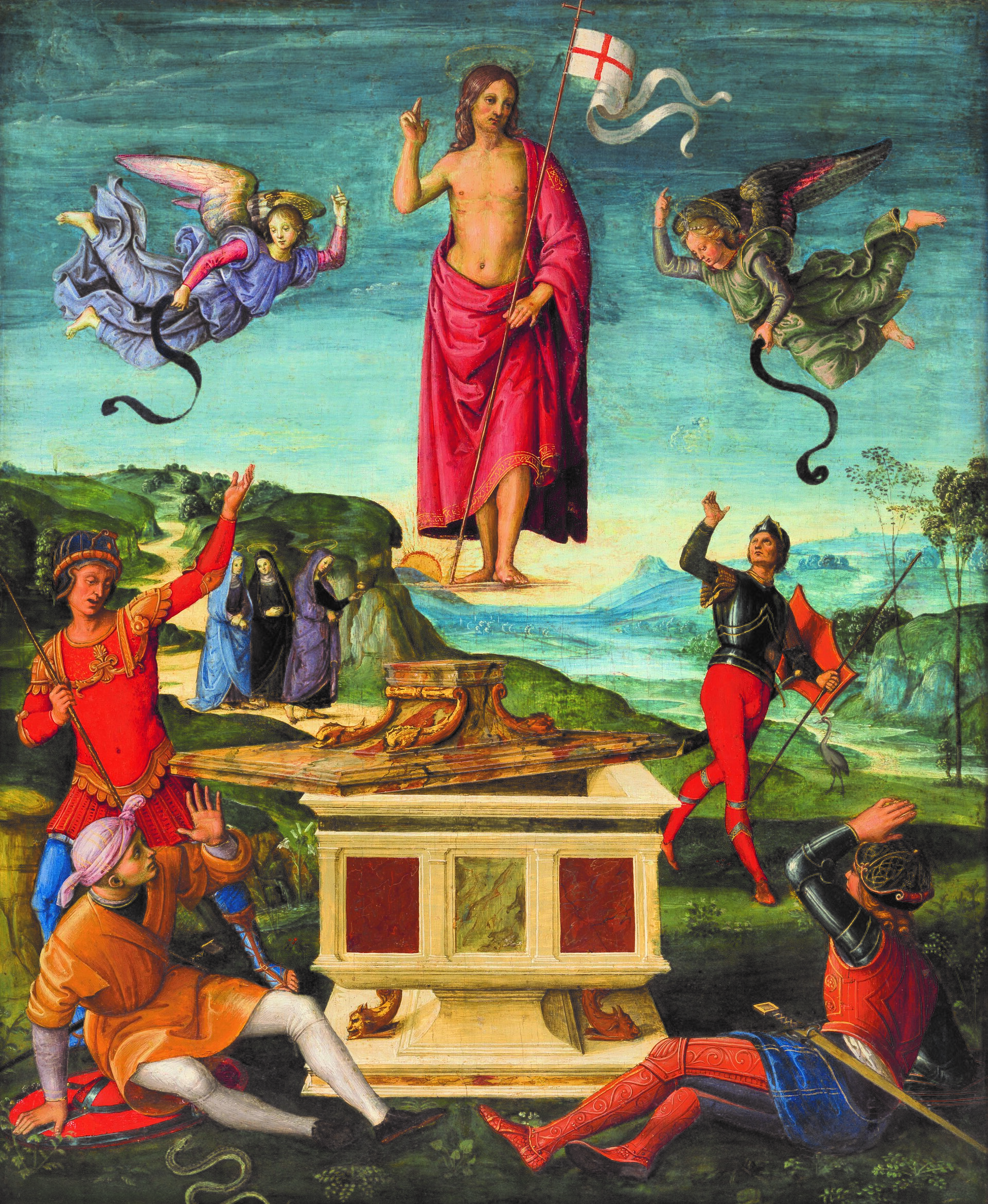 Imagem de referência de Zmartwychwstanie Chrystusa, descrito nos dados abertos como pintura de El Greco