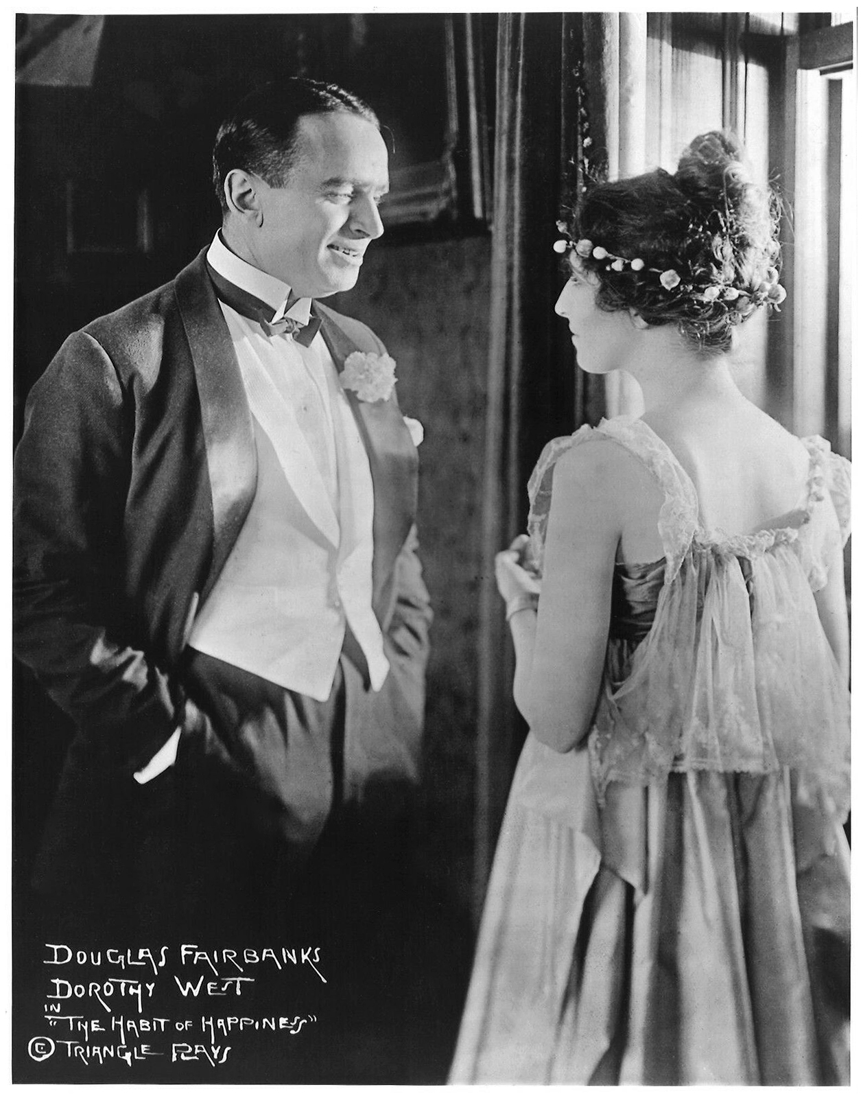 Imagem de referência relacionada a The Habit of Happiness, item descrito como filme de 1916 dirigido por Allan Dwan