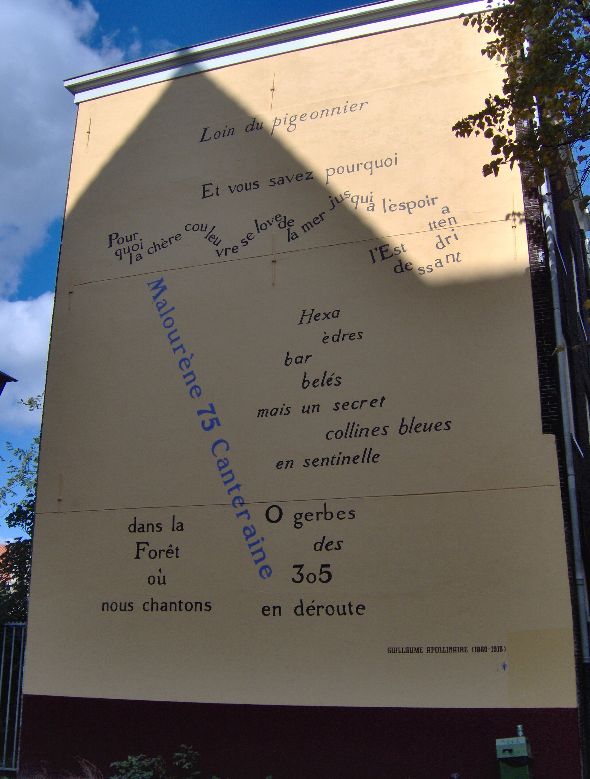 Imagem de referência de Guillaume Apollinaire, descrito nos dados abertos como poeta francês