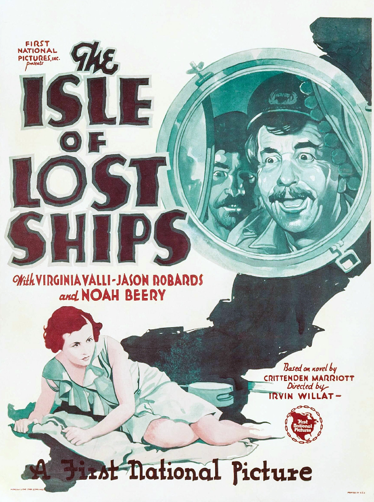 Imagem de referência relacionada a The Isle of Lost Ships, item descrito como filme de 1923 dirigido por Maurice Tourneur