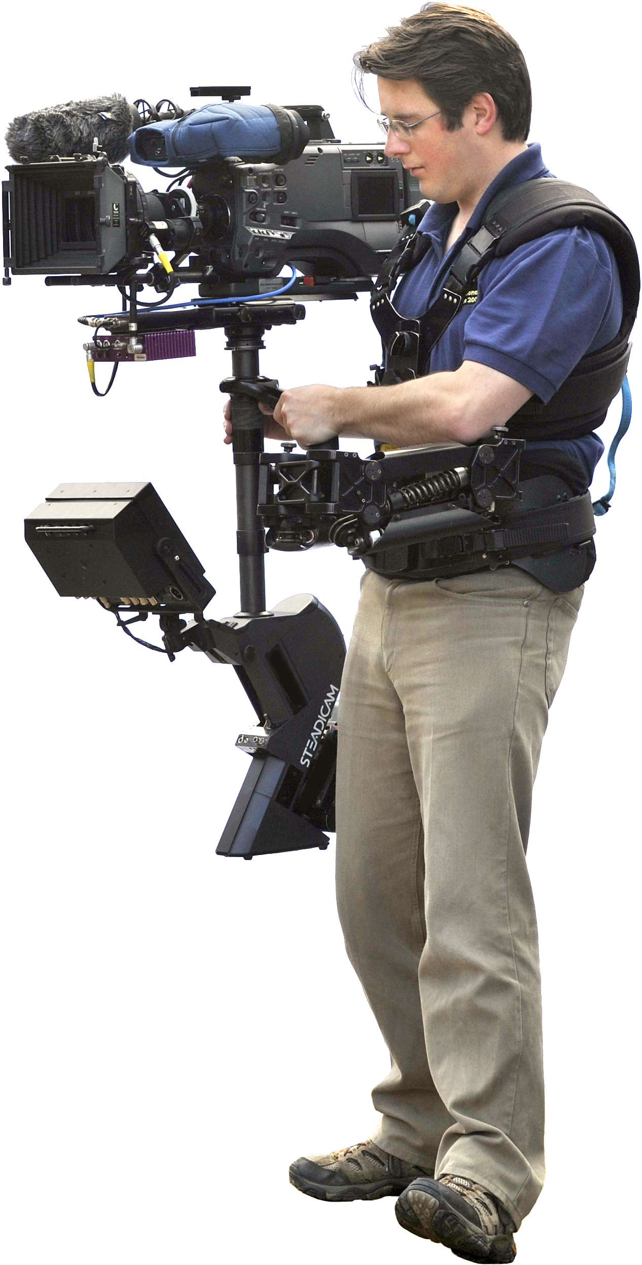 Imagem de referência relacionada a Steadicam, item descrito como registro de referência sobre Steadicam, organizado a partir de dados estruturados abertos