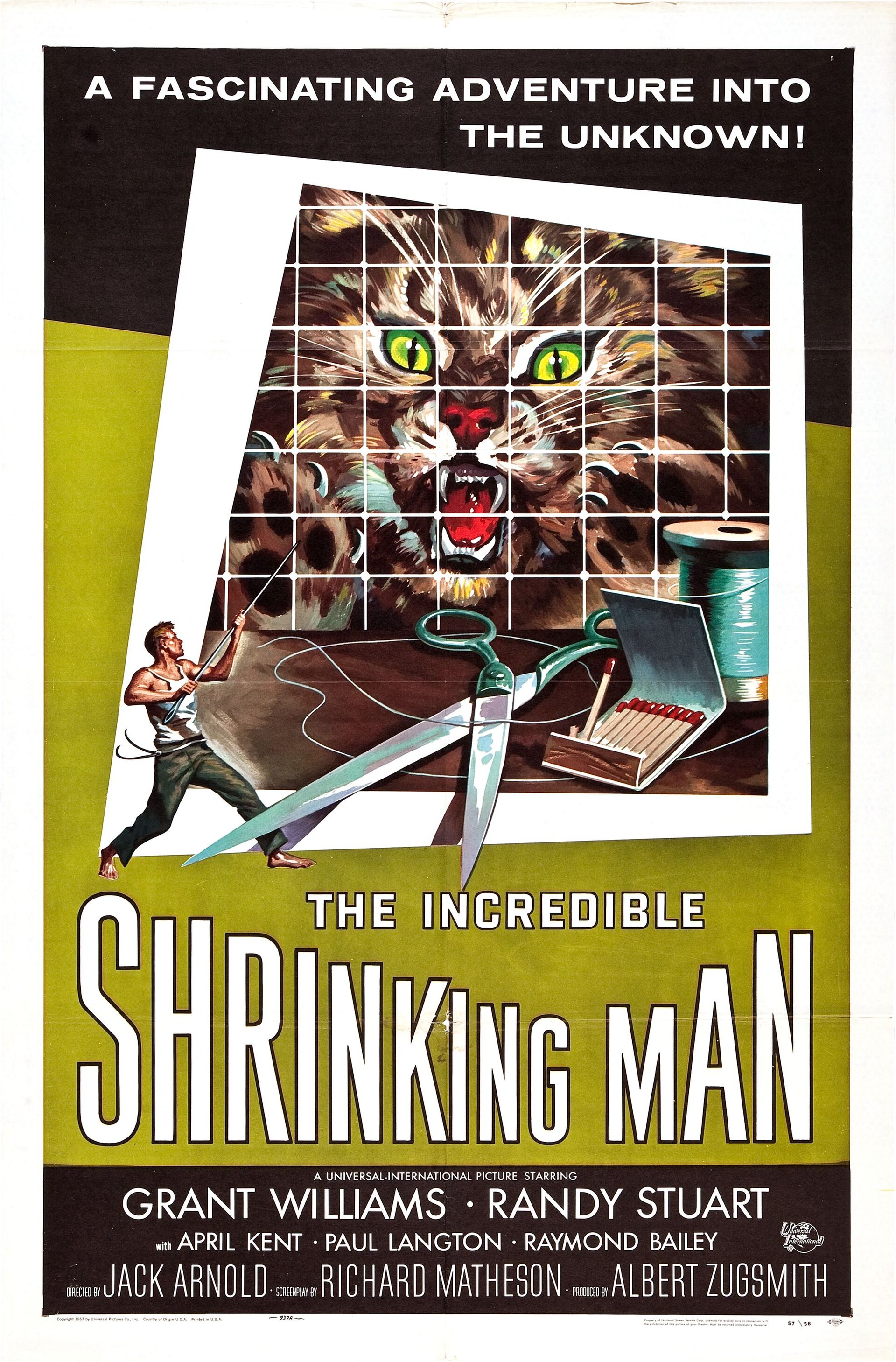 Imagem de referência de The Incredible Shrinking Man, descrito nos dados abertos como filme de 1957 dirigido por Jack Arnold