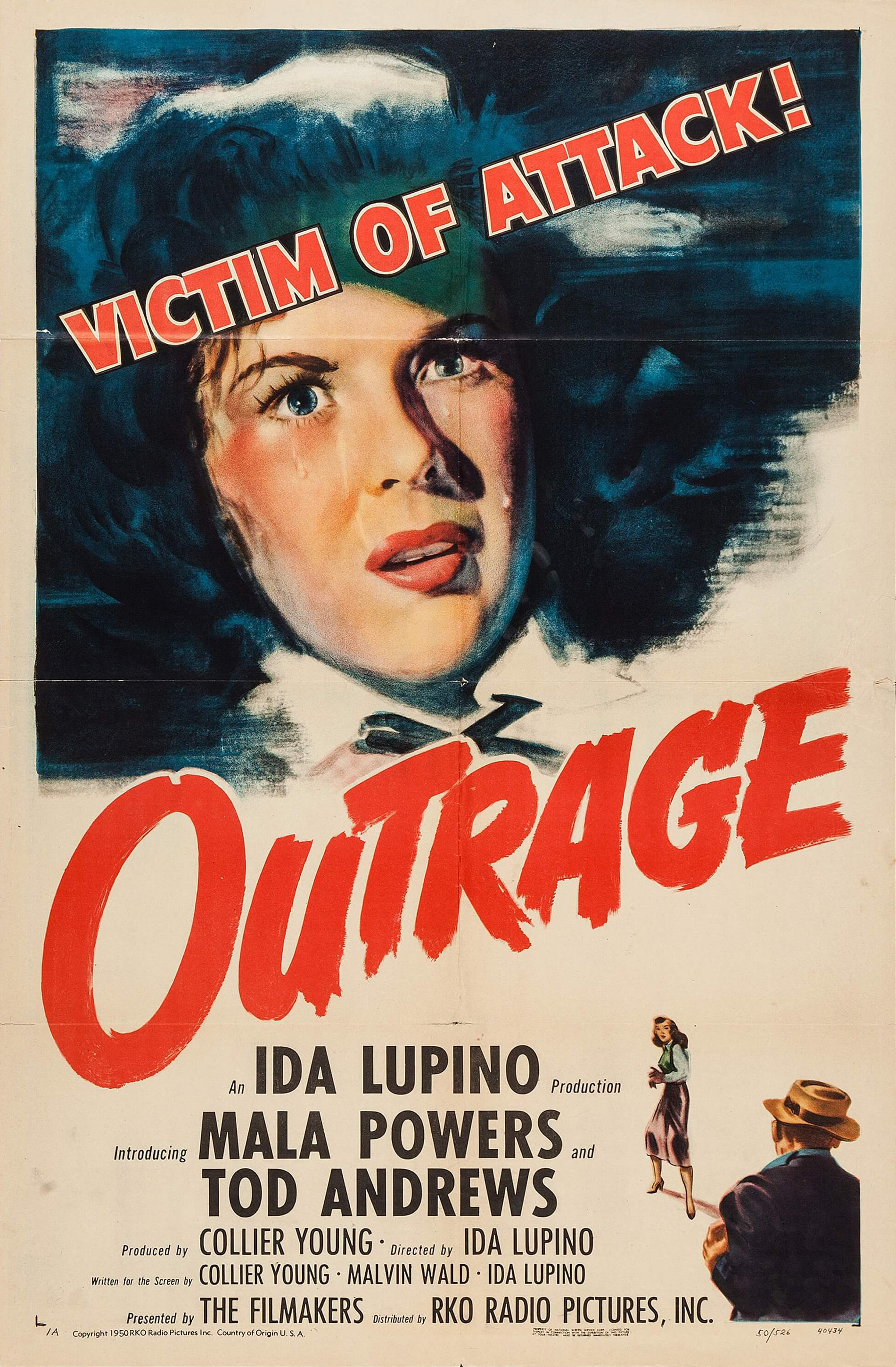 Imagem de referência de Outrage, descrito nos dados abertos como filme de 1950 dirigido por Ida Lupino