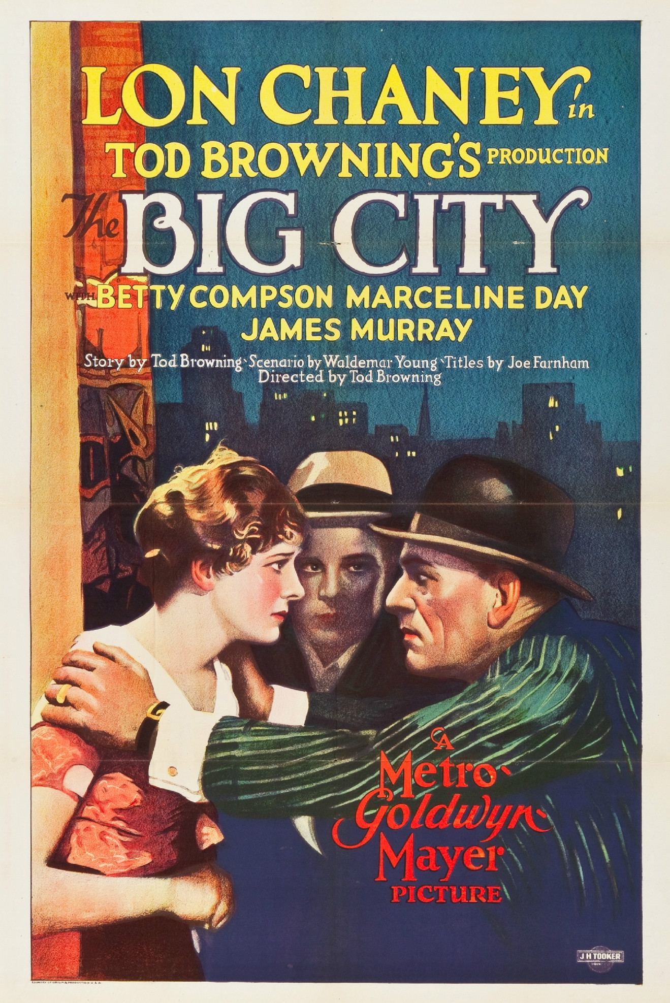 Imagem de referência de The Big City, descrito nos dados abertos como filme de 1928 dirigido por Tod Browning