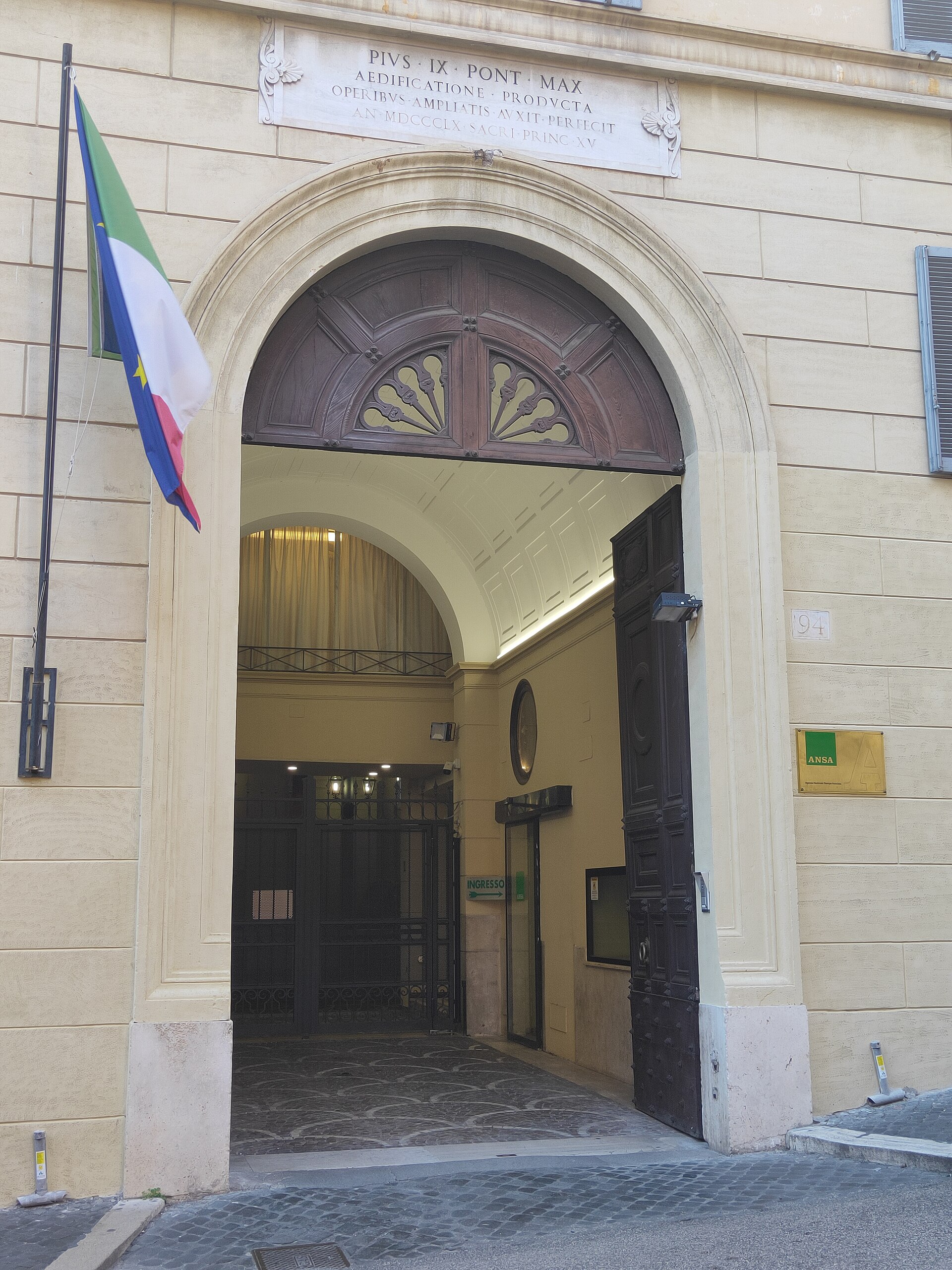 Imagem de referência relacionada a Agenzia Nazionale Stampa Associata, item descrito como registro de referência sobre Agenzia Nazionale Stampa Associata, organizado a partir de dados estruturados abertos