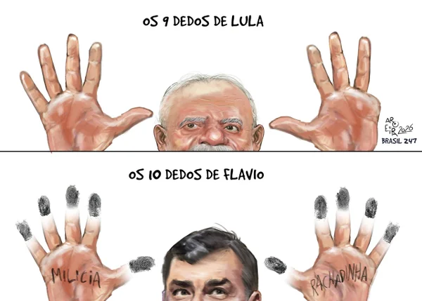 Imagem da matéria: Debate na Globo: Lula vence e Flávio termina na defensiva