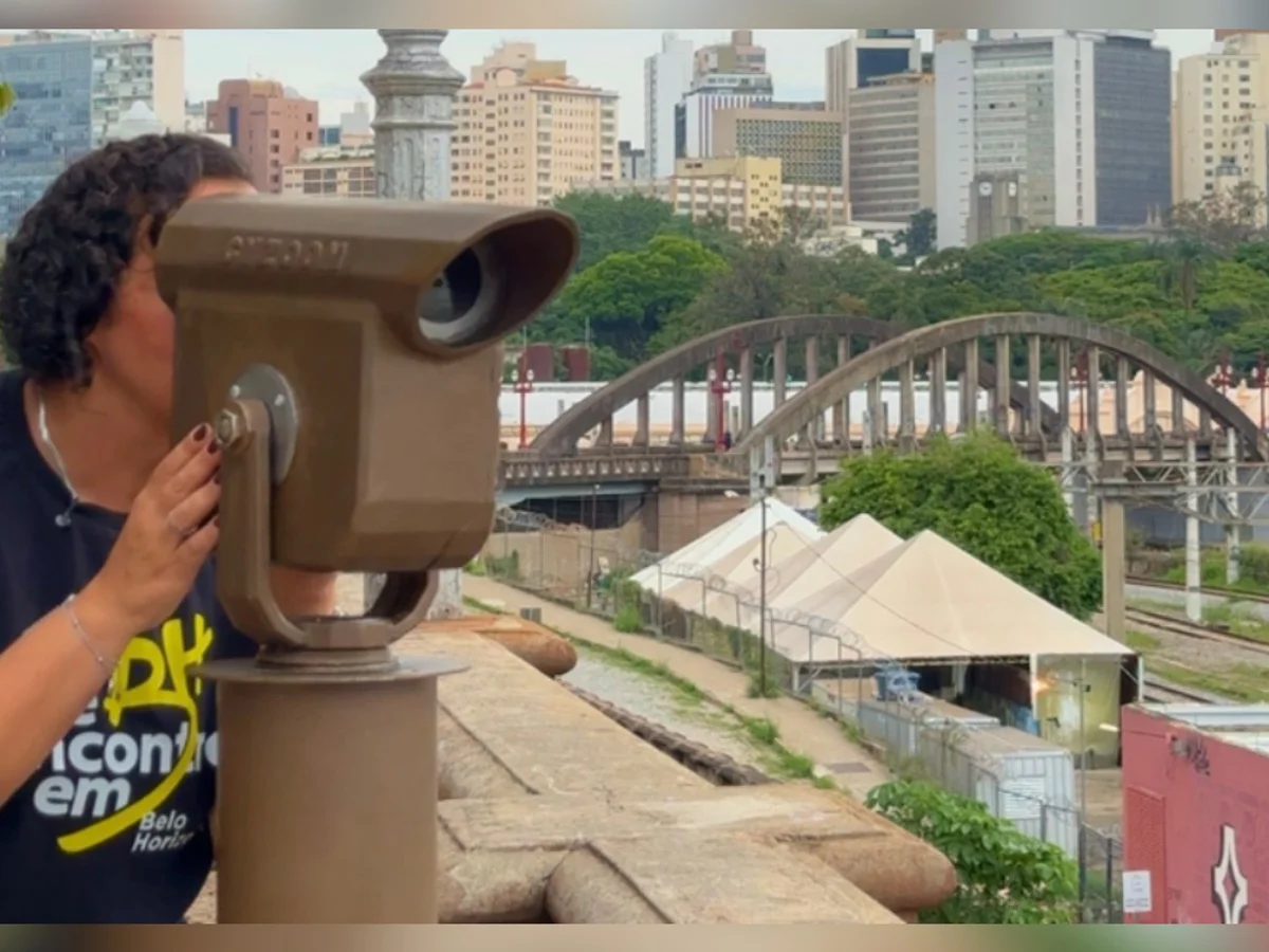 BH recupera lunetas para observar pontos turísticos de outro jeito