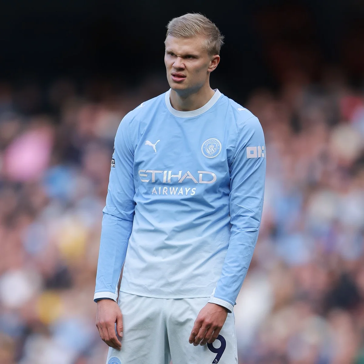 Poupado, Haaland fica no banco do Manchester City na Liga dos Campeões