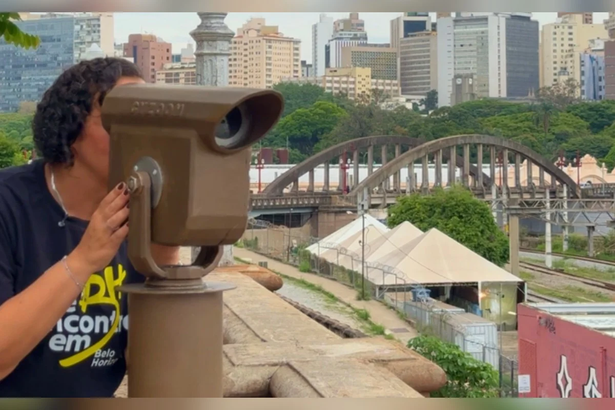 Lunetas de observação turística da orla da Lagoa da Pampulha e Rua Sapucaí são reformadas