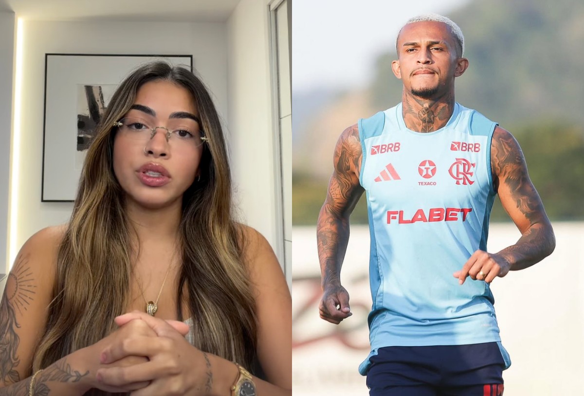 Mãe da filha de Wesley, ex-Flamengo, expõe fim de casamento: 'Me traiu com várias'