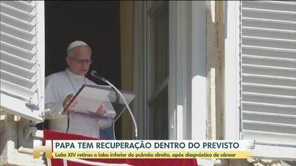 Recuperação do Papa está dentro do previsto, diz Vaticano