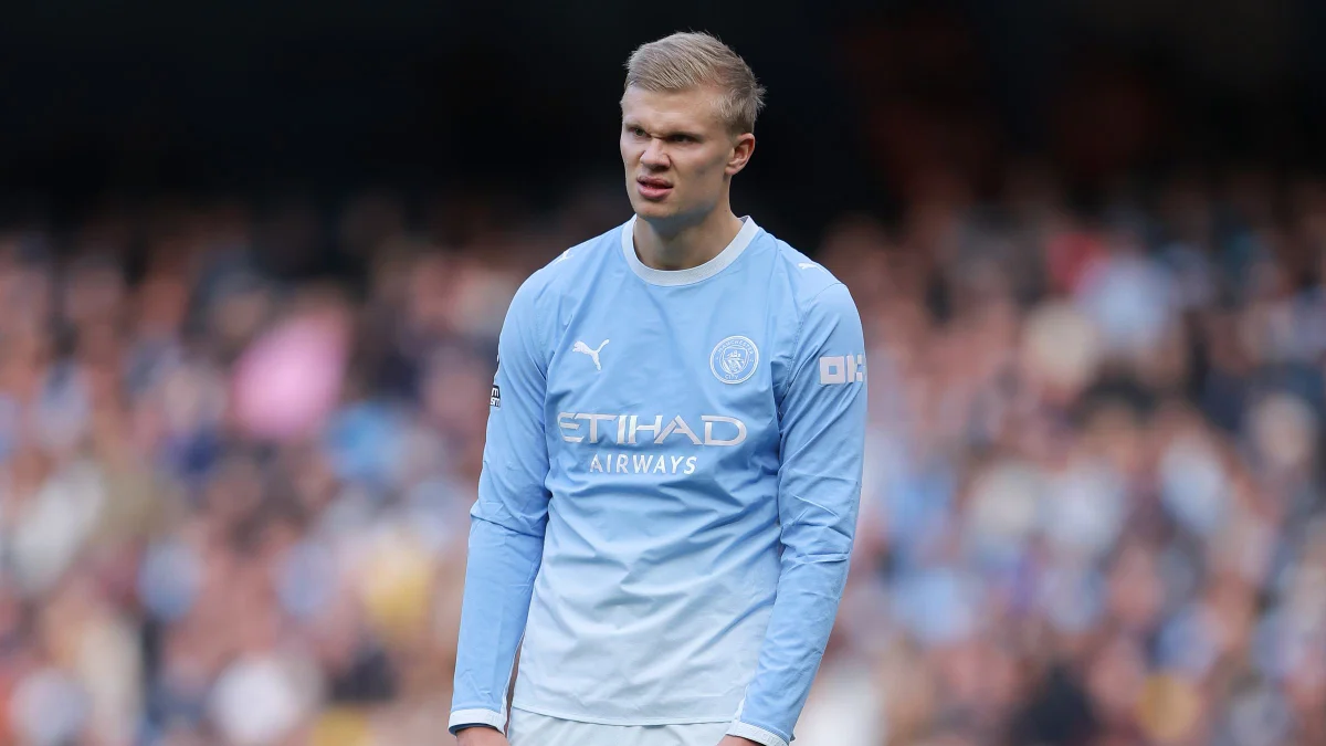 Poupado, Haaland fica no banco do Manchester City na Liga dos Campeões