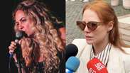 Let&iacute;cia Colin se emociona no vel&oacute;rio de Lua Blanco ao falar sobre c&acirc;ncer: 'Foi muito r&aacute;pido'
