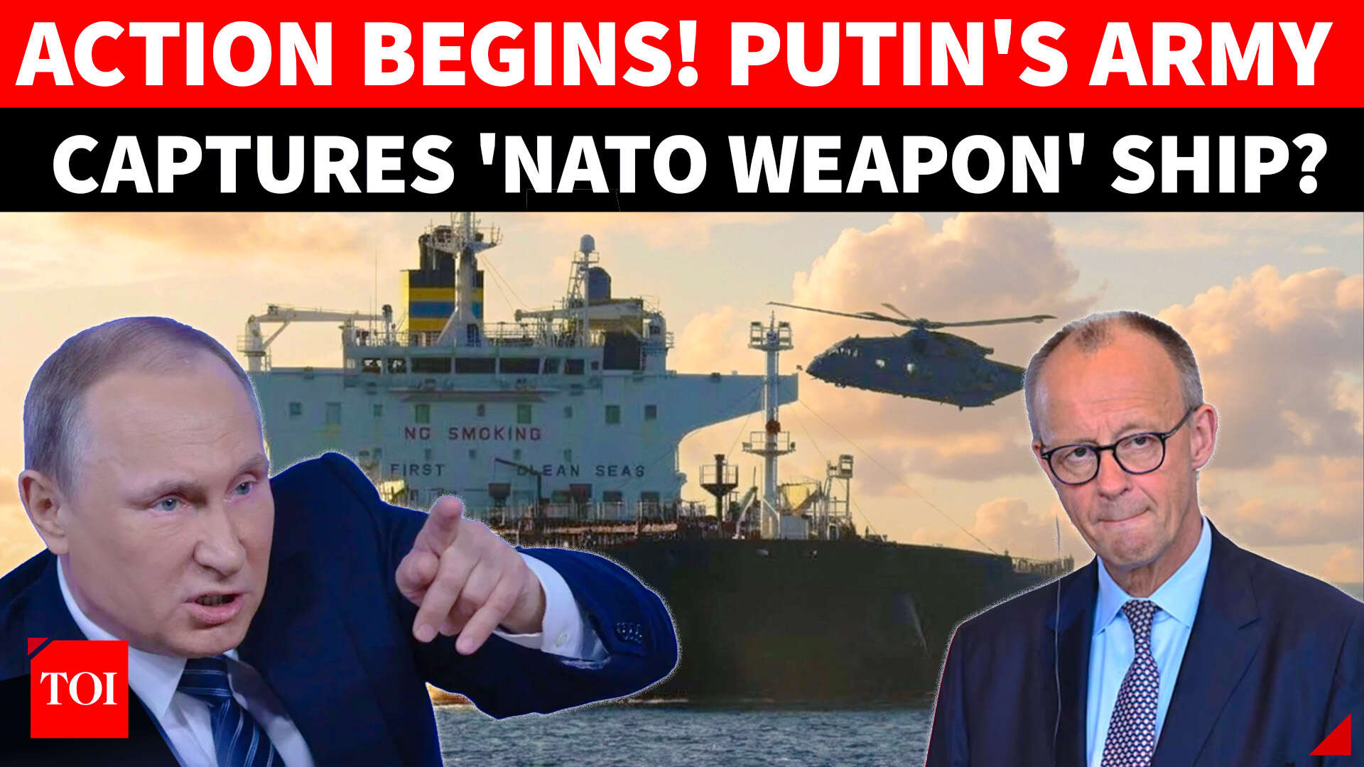 Tensões entre Rússia e OTAN aumentam; Putin ordena parada de navio de carga alemão perto da Finlândia durante exercícios militares | Detalhes
