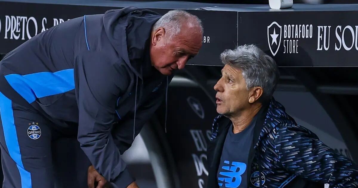 Mesmo humilhados, jogadores do Grêmio querem que Renato fique. Nem união com Felipão está dando certo. Mas técnico garante: não vai pedir demissão