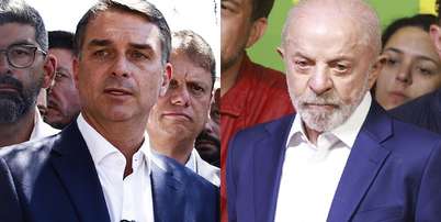 Pesquisa BTG-Nexus: Fl&aacute;vio Bolsonaro tem 50,3% em votos v&aacute;lidos no 2&ordm; turno e Lula, 49,7%; cen&aacute;rio &eacute; de empate t&eacute;cnico Foto: Wilton J&uacute;nior e Daniel Teixeira/Estad&atilde;o / Estad&atilde;o