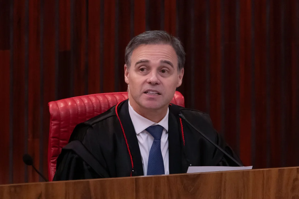 Ministro Andre Mendonca durante sessão no Tribunal Superior Eleitoral TSE Metropoles 7