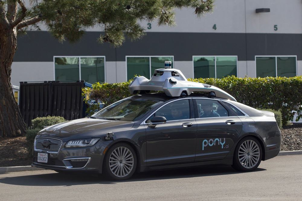 Carro autônomo da Pony.ai
