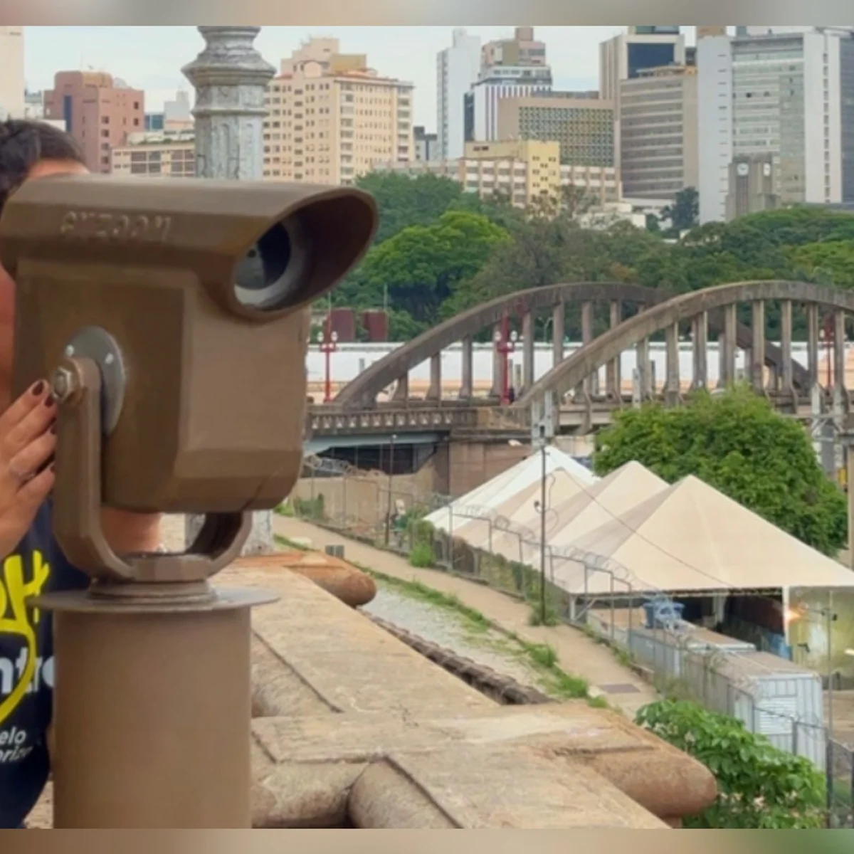 BH recupera lunetas para observar pontos turísticos de outro jeito