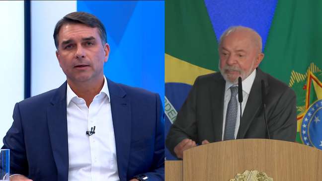 Flávio citou Lula 31 vezes na sabatina da Globo, e petista falou ‘Brasil’ 29 vezes; veja palavras mais usadas