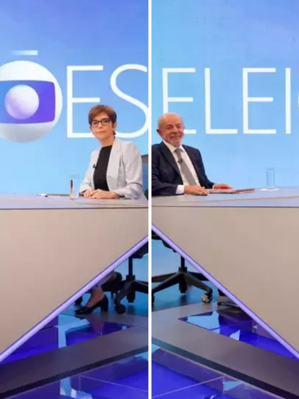 Flávio citou Lula 31 vezes na sabatina da Globo, e petista falou ‘Brasil’ 29 vezes; veja palavras mais usadas